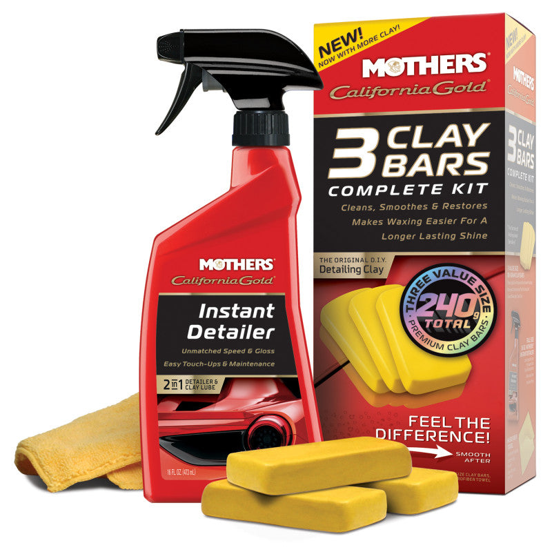 CALIFORNIA GOLD® CLAY BAR SYSTEM - Mothers
