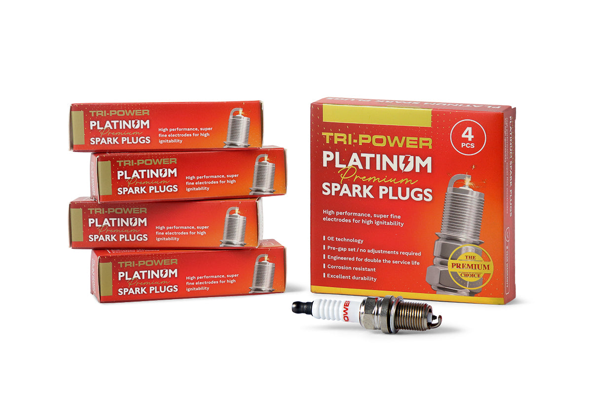 Platinum Premium Spark Plugs TPP029-4 (4 Pack) TPP029-4 - Tri-Power