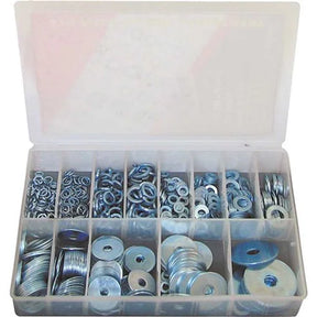 670 Piece Steel Washers Assortment - PKTool