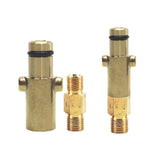 FOAM CANNON ADAPTER - GERNI BRASS WITH BRASS TUBE - Mothers