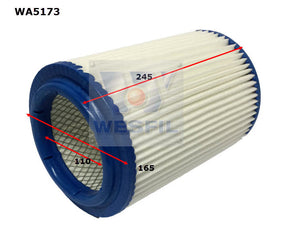 Air Filter A1745 Fits Kia WA5173 - Wesfil
