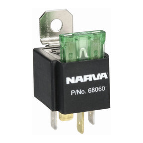 12V 30A 4 Pin Type Fused Relay 0.15A Current Draw - Narva