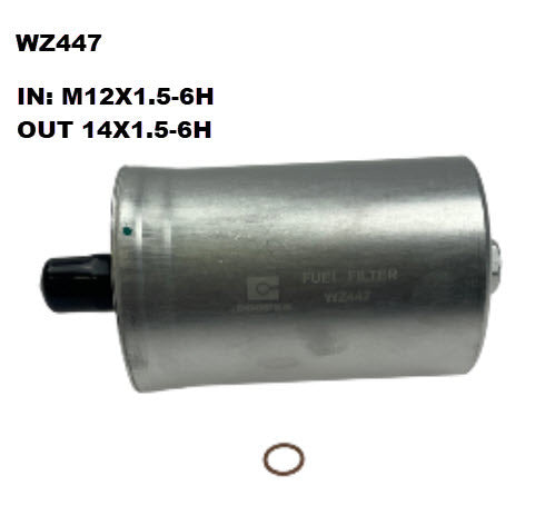 EFI Fuel Filter Z447 Fits Mercedes WZ447 - Wesfil | Universal Auto Spares