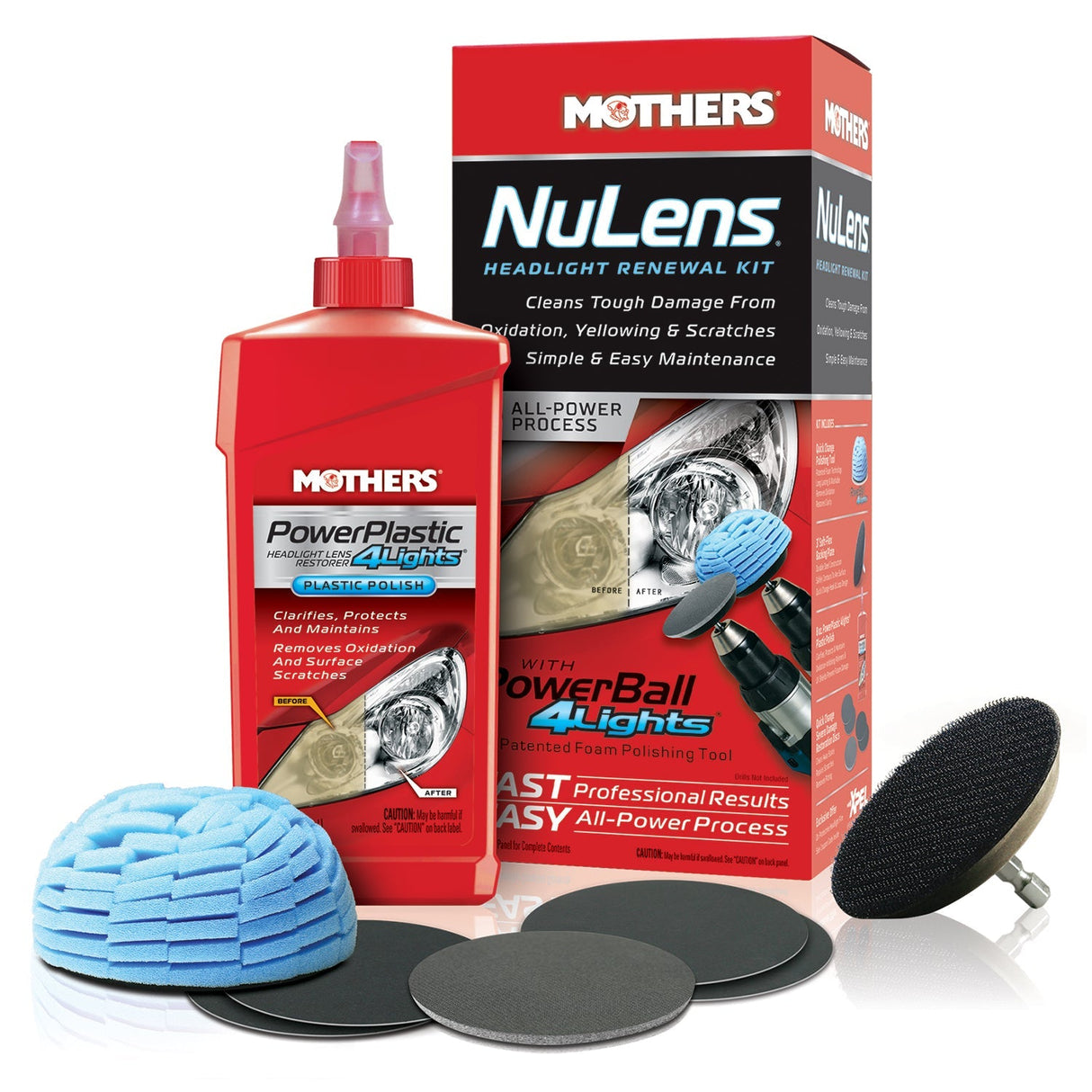 NULENS® HEADLIGHT RENEWAL KIT - Mothers