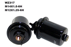 EFI Fuel Filter Z317 Fits Hyundai/Mitsubishi WZ317 - Wesfil