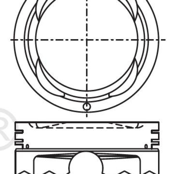 Piston & Pin Set HOLDEN ISUZU 6VE1 DOHC 24V 6P1084-0.50 - NASON