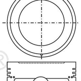 Piston & Pin Set SUZUKI H27A DOHC 24V 6P1085-STD - Nason
