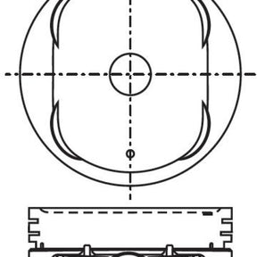 Piston & Pin Set NISSAN VQ40DE DOHC 24V 6P1087-0.50 - NASON