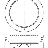 Piston & Pin Set HYUNDAI G6BA DOHC 24V 6P1088-STD - Nason