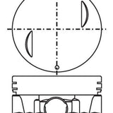 Piston & Pin Set NISSAN VG30E SOHC 12V 6P1089-0.50 - Nason