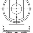 Piston & Pin Set MITSUBISHI 6G75 SOHC 24V 6P1116-STD - NASON