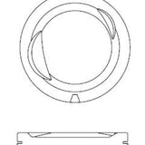 Piston & Pin Set FORD 3.9L SOHC EA EB 6P1129-0.50 - SILVOLITE