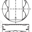Piston & Pin Set TOYOTA 2VZ-FE DOHC 24V 6P1174-STD - NASON