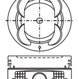 Piston & Pin Set HOLDEN ISUZU 6VD1 DOHC 24V 6P1185-1.00 - Nason
