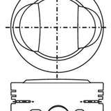 Piston & Pin Set TOYOTA 5MGE DOHC 24V 6P1224-1.00 - Nason