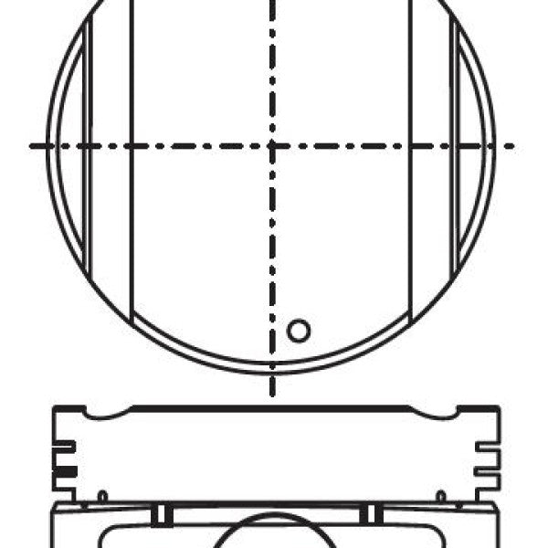 Piston & Pin Set KIA ROVER K5 KRVG DOHC 24V 6P1227-STD - NASON