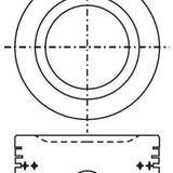 Piston & Pin Set SUZUKI H25A DOHC 24V 6P1232-0.50 - Nason