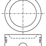 Piston & Pin Set NISSAN L28 SOHC 12V 6P1307-STD - Nason