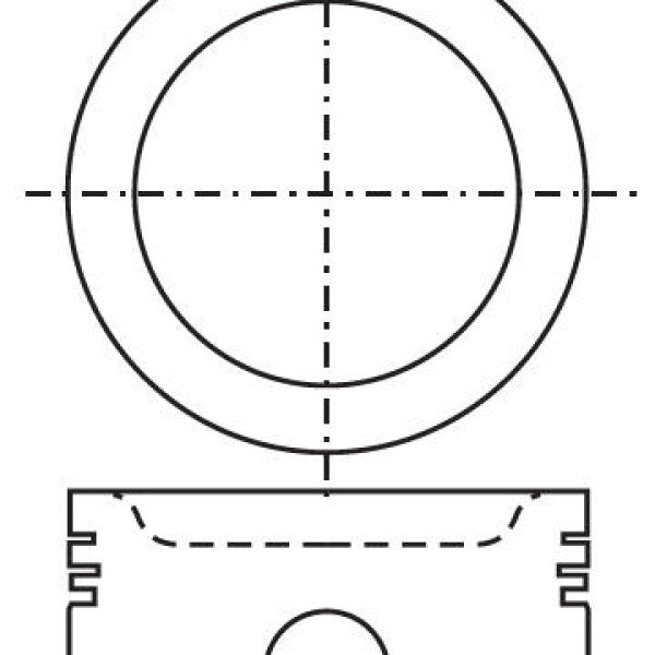 Piston & Pin Set NISSAN L28 SOHC 12V 6P1307-1.00 - NASON