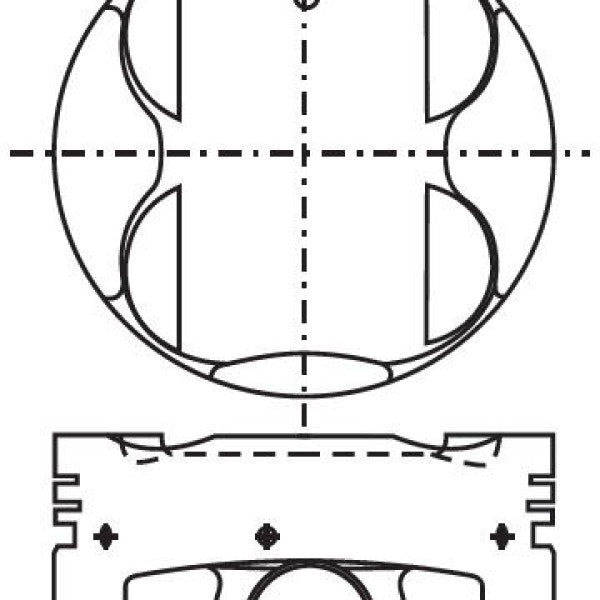 Piston & Pin Set TOYOTA 3VZFE DOHC 6P1308-STD - NASON