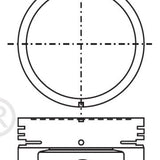 Piston & Pin Set NISSAN L24E EFI SOHC 12V 6P1309-1.00 - Nason