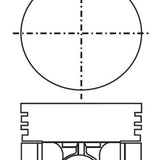 Piston & Pin Set NISSAN P P40 OHV 6P1316-1.00 - Nason