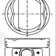 Piston & Pin Set NISSAN RB30E TURBO 6P1346-STD - NASON