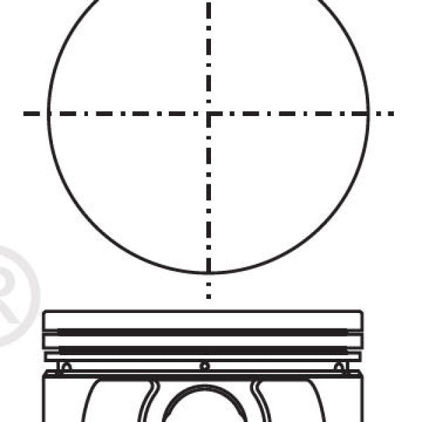Piston & Pin Set HYUNDAI G6BV 6P1370-0.50 - NASON