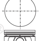 Piston & Pin Set HYUNDAI G6BV 6P1370-STD - Nason