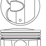 Piston & Pin Set HOLDEN 3.0L V6 LF1 LFW 6P1376-STD - Nason