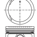 Piston & Pin Set TOYOTA 1FZFE LATE DOHC 12V 6P1393-1.00 - Nason