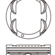 Piston & Pin Set HYUNDAI G6DC 6P1410-STD - NASON