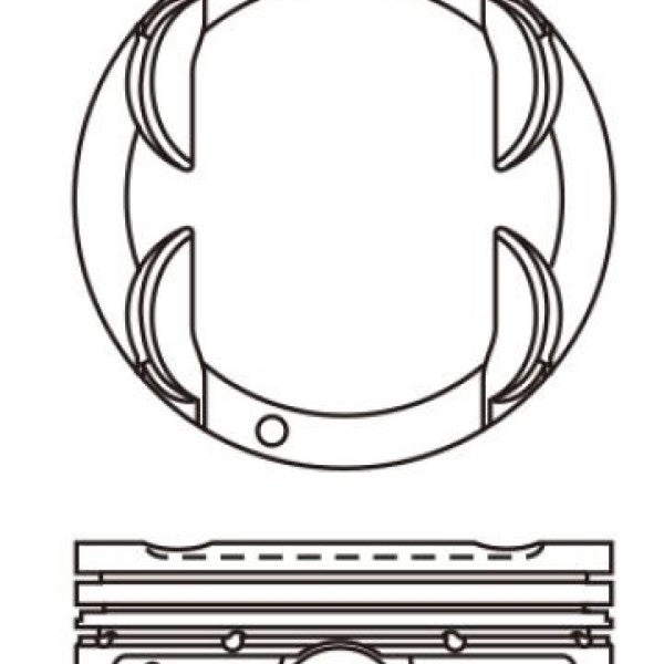 Piston & Pin Set HYUNDAI G6DC 6P1410-STD - NASON