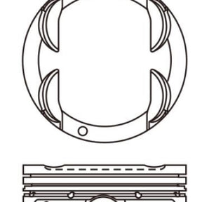 Piston & Pin Set HYUNDAI G6DC 6P1410-STD - NASON
