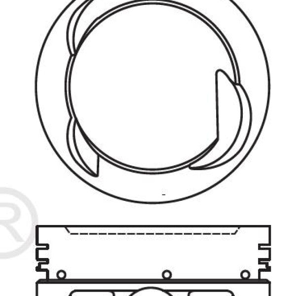 Piston & Pin Set MAZDA JE-ZE 6P1420-0.50 - NASON
