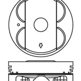 Piston & Pin Set HONDA J30A4 6P1447-0.50 - Nason
