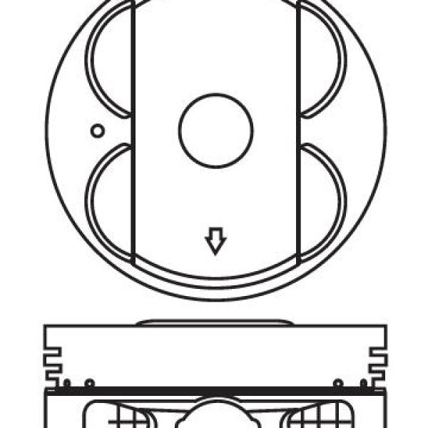 Piston & Pin Set HONDA J30A4 6P1447-STD - NASON