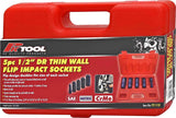 6PT CR-V Thin Walled Flip Impact Socket Set - PKTool | Universal Auto Spares