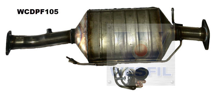 Diesel Particulate Filter (DPF) Fits Ford WCDPF105 - Wesfil