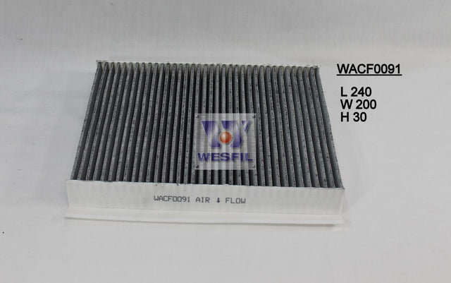 Cabin Filter RCA179P Fits Honda WACF0091 - Wesfil | Universal Auto Spares