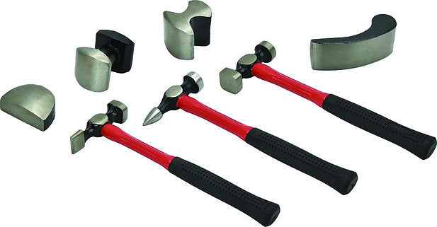 7 Piece Panel Beaters Body Repair Kit - PKTool | Universal Auto Spares