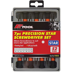 7 Piece Star Precision Screwdriver Set - PKTool