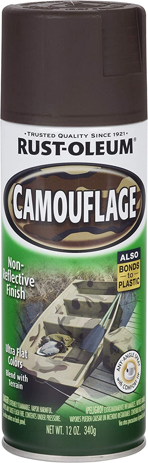 Specialty Earth Brown Camouflage Non-Reflective Finish 340g - Rust-Oleum | Universal Auto Spares