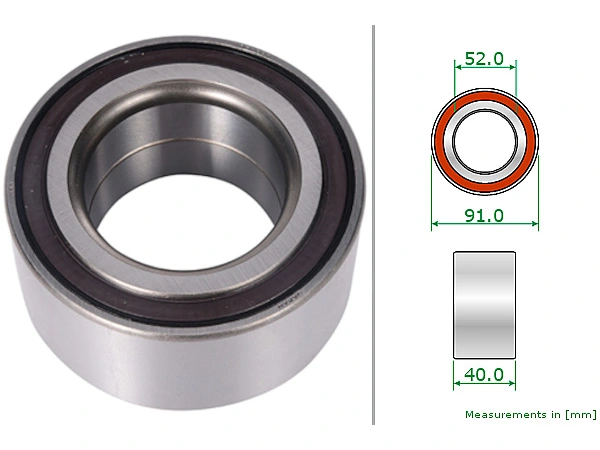 Wheel Bearing 713193210 - FAG