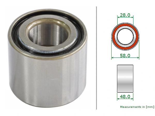 Wheel Bearing 713194210 - FAG