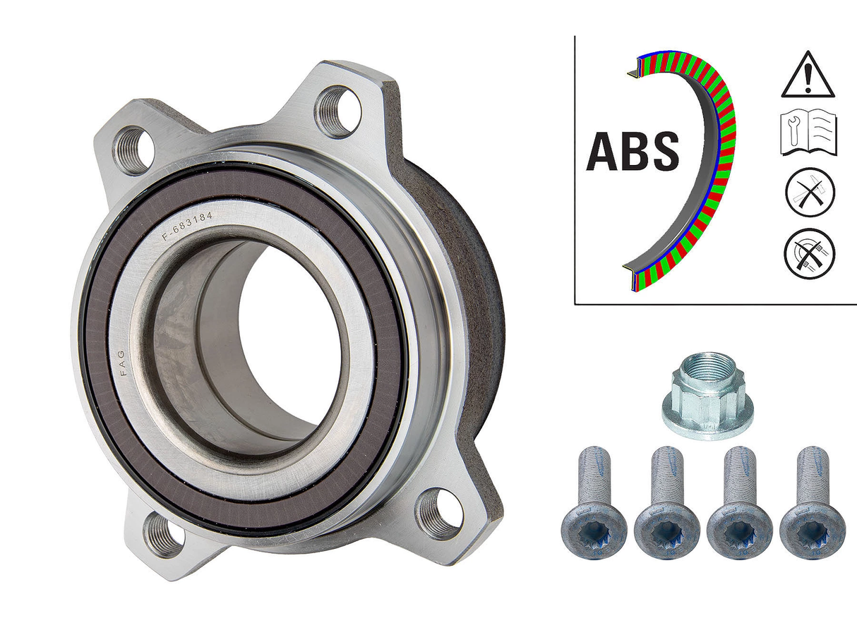 Wheel Bearing Kit 713612300 - FAG