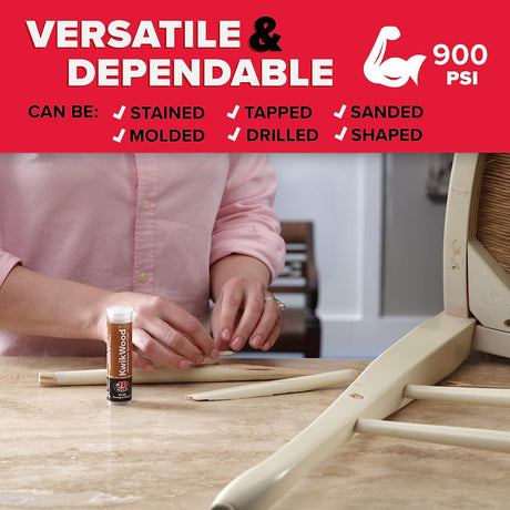 Kwik Wood Repair Epoxy Putty 28g - J-B Weld