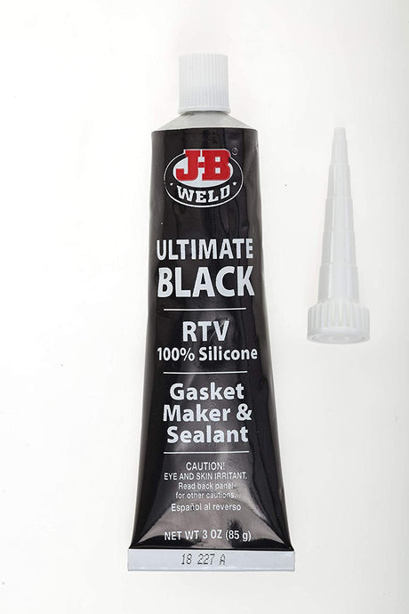 Black Silicone Sealant & Adhesive 2 Sizes - J-B Weld | Universal Auto Spares