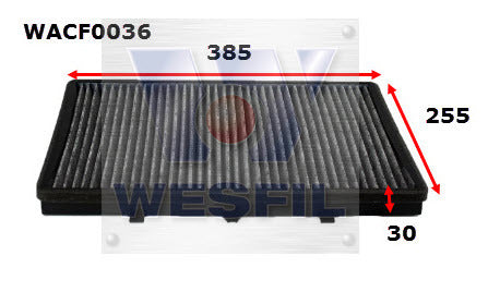 Cabin Filter Fits Rover WACF0036 - Wesfil | Universal Auto Spares