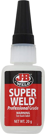 Super Weld Instant Adhesive Cyanoacrylate Super Glue 20g - J-B Weld | Universal Auto Spares